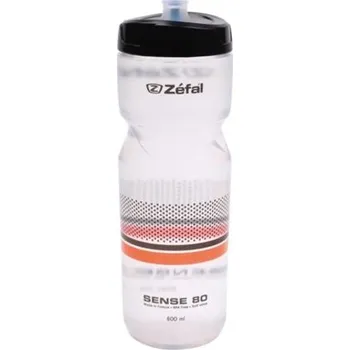 Láhev lahev ZEFAL Sense M80 NEW transparentní/černá/oranžová