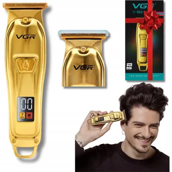 Strojek na vlasy LED Strojek na Vlasy, Vousy a Tělo, Bezdrátový Zastřihovač Dárek