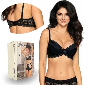 Podprsenka Podprsenka RÓŻA Lagerta push-up ČERNÁ vel. 80C