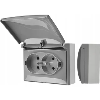 Elektrická zásuvka Kontakt do Elektrická Zásuvka Kontakt-simon Gray