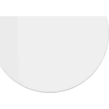 Konferenční stolek Konferenční stolek VidaXL kulatý 50 x 1,5 x 50 cm bílý