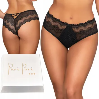 Kalhotky SOPHIA roztomilé kalhotky dámské kalhotky brazilské kalhotky M černé