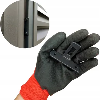 Příslušenství pro plot DRŽÁK panelů plotových polí SPOJKA T ÚCHYT ANTRACIT