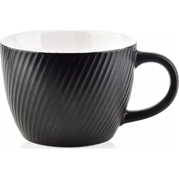 Hrnek Affek Design Sally Lines Black keramický 480 ml