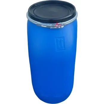 Sud HDPE PLASTOVÝ SUD 120 L, HRANATÝ, MODRÝ ROZM. 510 x 404 MM/902 MM, 5,2 KG, UN 1H2/X174/S