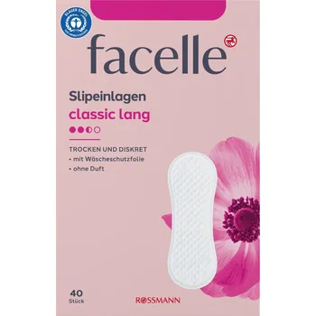Menstruační vložka Facelle Classic Long slipové vložky
