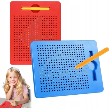 Obraz MAGNETICKÁ TABULE MAGPAD KULIČKOVÁ SKLÁDAČKA MONTESSORI XXL