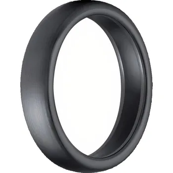 chytrý prsten CARNEO PAY RING BRUSHED payment ring s broušeným povrchem černý, v.9 8588010359223