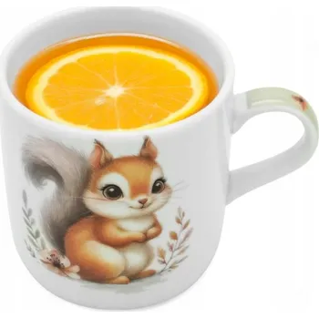 Hrnek 230ml VEVERKA, BL- 994, dětský, porcelán