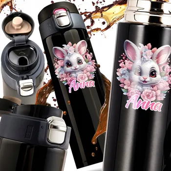 Termoska TERMOHRNEK SLADKÝ KRÁLÍK KRÁLÍČCI JMÉNO TERMOSKA DÁREK VÁNOCE MIKULÁŠ