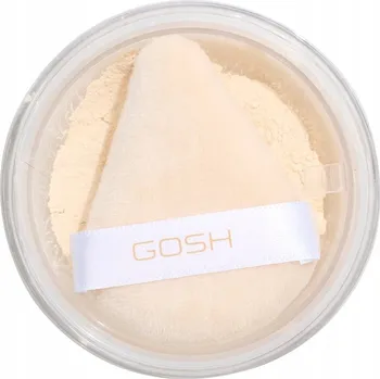 Pudr GOSH BAKE'N SET POWDER Sypký pudr pro fixaci make-upu 002 SOFT YELLOW
