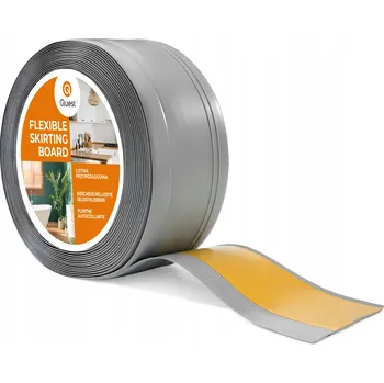 soklová lišta Podlahová lišta samolepicí PVC, lišta DEKOR, 70x20 mm, šedá 20 m