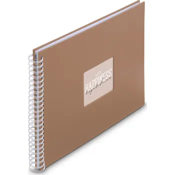 Fotoalbum Hama album klasické spirálové FINE ART 36x32 cm, 50 stran, mousse, bílé listy