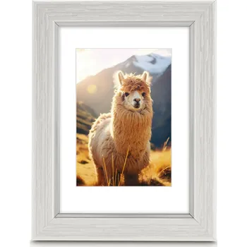 Rám na obraz Hama rámeček plastový LIMA, bílá, 15x20 cm