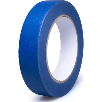 Lepicí páska Papírová maskovací páska 25mm x 50m tmavě modrá