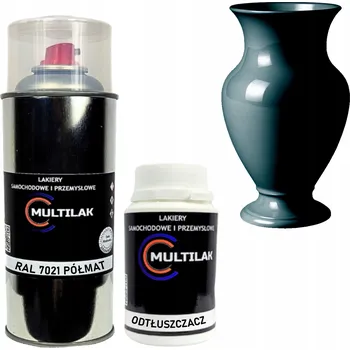 Barva ve spreji Lak ve spreji na vázy RAL 7021 POLOMAT