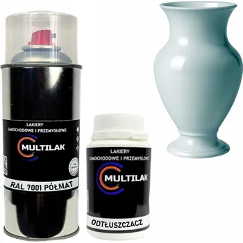 Barva ve spreji Lak ve spreji na vázy RAL 7001 POLOMAT