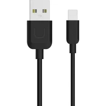 Datový kabel Kabel Usams USB - Apple Lightning 1 m černý