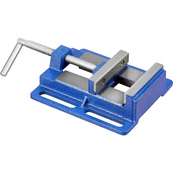 Svěrák Vevor Svěrák na vrtačku, šířka čelistí 4 in, litina, drážkovaná základna