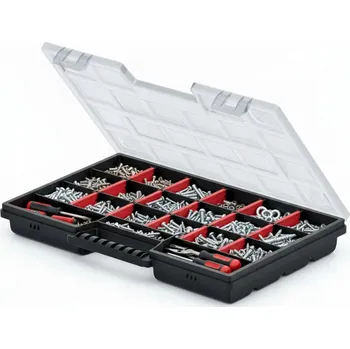 Organizér na nářadí, dílenský 29x19,5 cm, 20 přihrádek