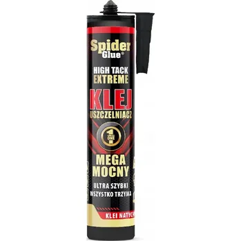 Průmyslové lepidlo Montážní lepidlo Spider Ultra Silné 290ml Bílé Polymerové Voděodolné