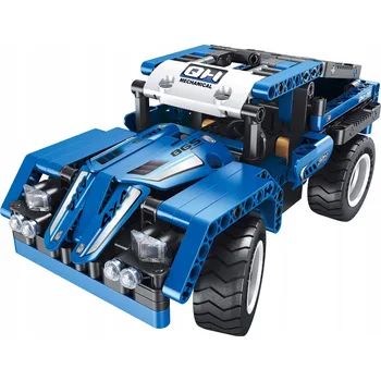 ostatní stavebnice Stavebnicové STAVEBNICE Technické 2v1 - Sada stavebních kostek