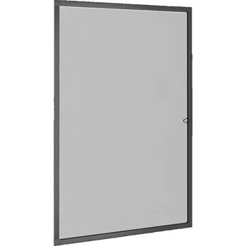 Prostěradlo Moskytiéra hliníková 90 x 120 cm antracitová s černou síťkou