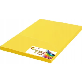 Umělecký papír Barevný technický papír 160-220g A3 žlutý 25 listů