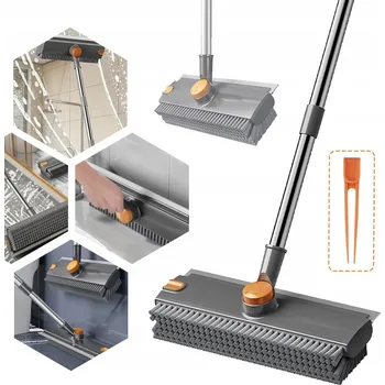 Obraz SZCZOTKA DO SZOROWANIA PODŁÓG S DLOUHOU RUKOJETÍ, DO SPRCHY, KUCHYNĚ, VANY