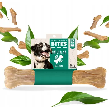 Pamlsek pro psa Kost Žvýkací Pamlsek Lisovaná XXL Hovězí Přírodní 31cm K Žvýkání Velká pro Psa