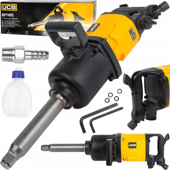 PNEUMATICKÝ RÁZOVÝ UTAHOVÁK NA KOLA 1" JCB RP7495 3500 Nm TIR, VÝKONNÝ, PRODLOUŽENÝ