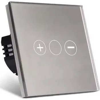 vypínač SKLENĚNÝ DOTYKOVÝ STMÍVAČ SVĚTLA 1K TUYA ZIGBEE