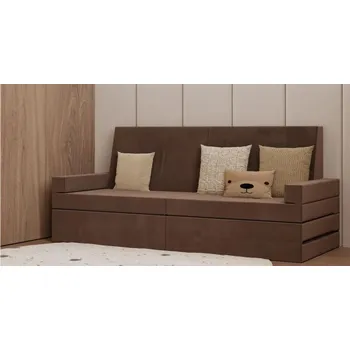 Matrace Rozkládací pohovka VISION HNĚDÁ TRINITY 160x200cm