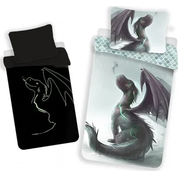 Povlečení Povlečení Drak svítící efekt