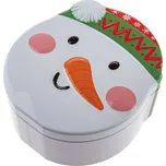 Vánoční plechová dóza Sněhulák 1,4 l 239716538