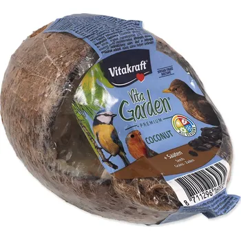 Krmivo pro ptáka Kokos Vitakraft Garden plněný na 3/4-KS