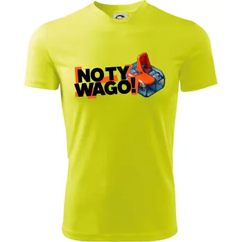 Chlapecké tričko No ty wago - Dětské triko sportovní (dresovina) - 122 cm/6 let ( Neonově žlutá )