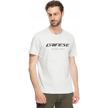 Pánské tričko Tričko Dainese Essence Wordmark T-Shirt Šedé S