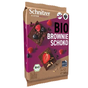 Trvanlivě pečivo Schnitzer Brownies 140 g bio BIO BEZLEPEK VEGAN Množství: 1 ks