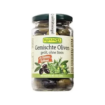 Hotové jídlo Rapunzel Olivy s bylinkami olejované 170g bio BIO VEGAN BEZLEPEK Množství: 1 ks