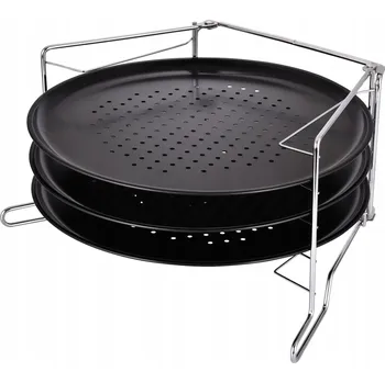 Obraz Plech na pizzu Kinghoff 32,5 x 32,5 cm, průměr 32 cm