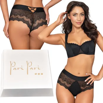 Podprsenka Paripari černá souprava spodního prádla velikost 75F