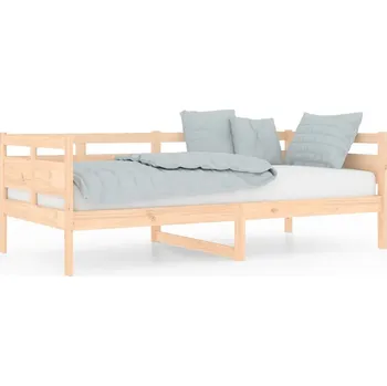 Postel Denní postel, masivní borovicové dřevo, 90x190 cm