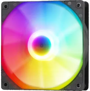 PC ventilátor Ventilátor DarkFlash 120 x 120 mm C7 LED 3in1 Black