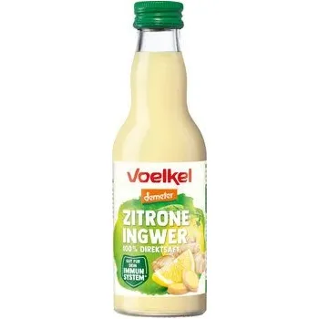 Voelkel Šťáva citron a zázvor 200 ml bio DEMETER VEGAN Množství: 6 ks