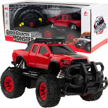 RC model auta TERÉNNÍ AUTO NA DÁLKOVÉ OVLÁDÁNÍ, AUTO NA NA DÁLKOVÉ OVLÁDÁNÍ POMOCÍ DÁLKOVÉHO OVLADAČE