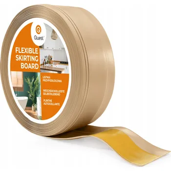 Podlahová lišta Podlahová lišta samolepicí PVC, lišta DEKOR, 50x20mm, písková 10m