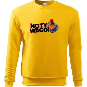 Pánská mikina No ty wago - Mikina Essential pánská - 3XL ( Žlutá )