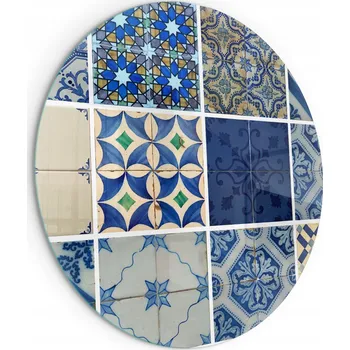 Krbová kamna Tvrzené sklo Podložka pod Kamna, krb, krbová kamna - vzory keramických dlaždic, 90 cm