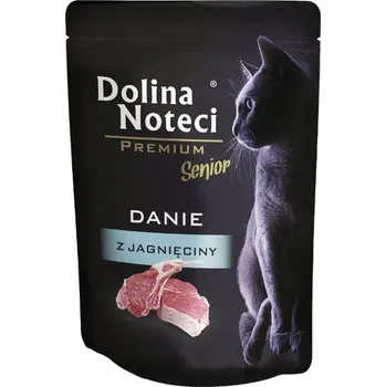 Krmivo pro kočku Mokré krmivo pro kočky Senior Dolina Noteci Premium – jehněčí, 85 g